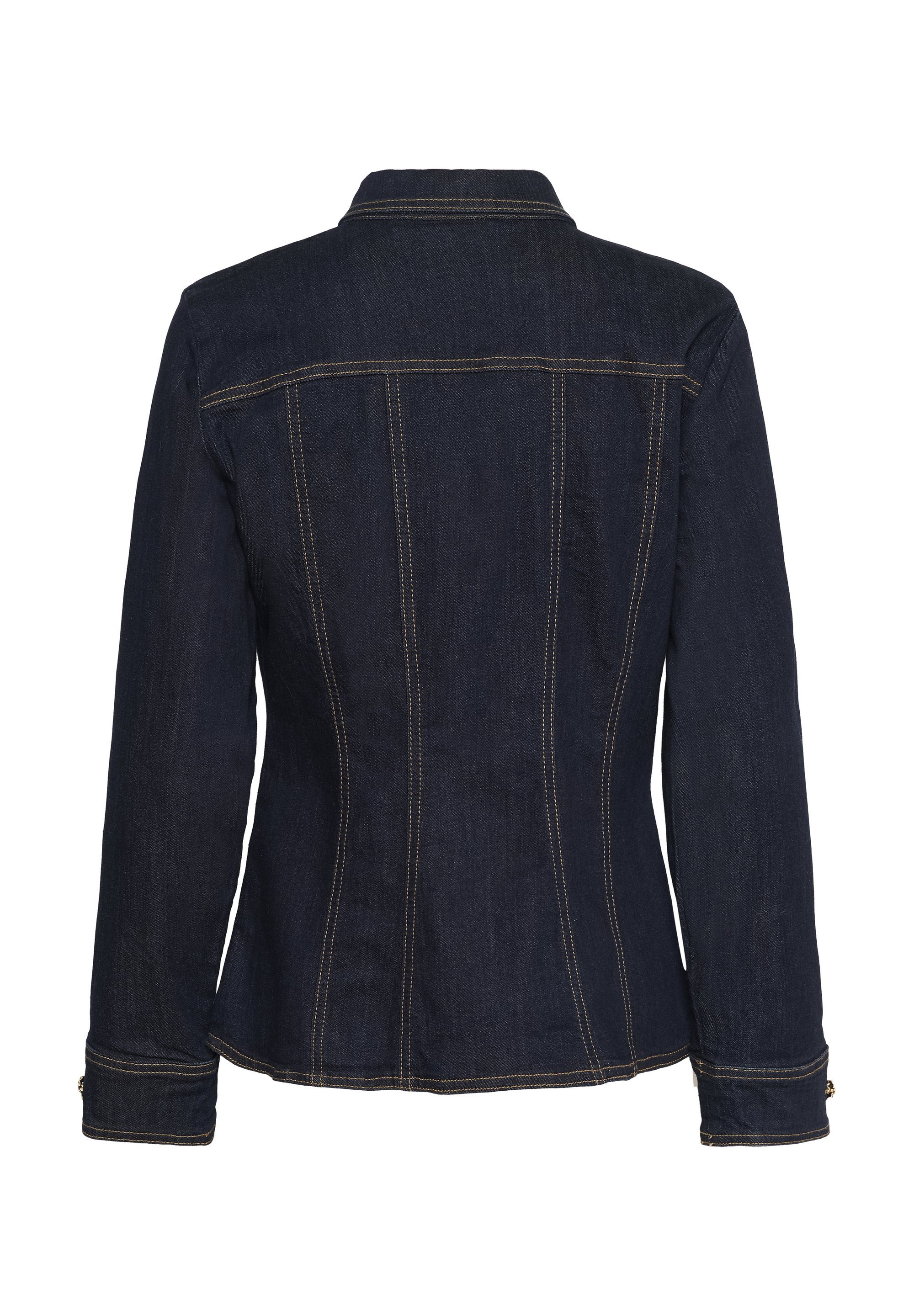 Culture CUBOBBIE DENIM - Bluse - marineblå