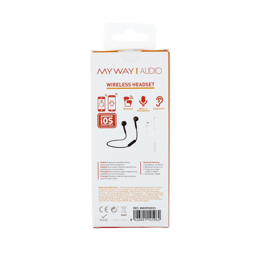 Słuchawki stereo Bluetooth Myway