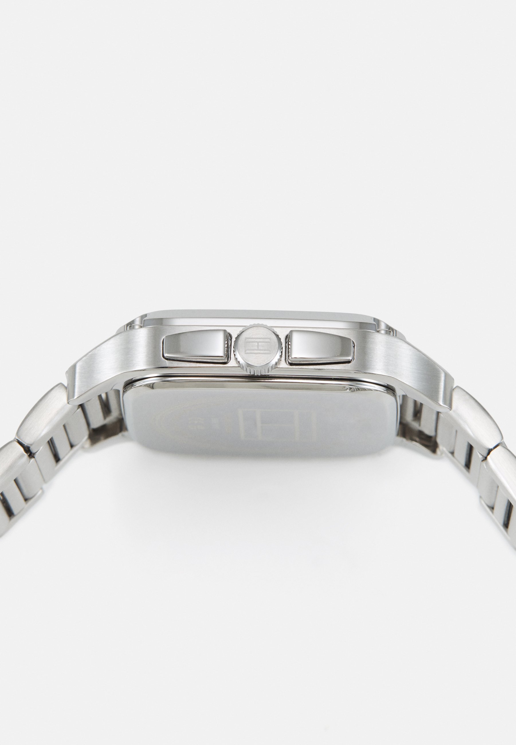 Tommy Hilfiger HERALD - Horloge - zilverkleurig/blauw