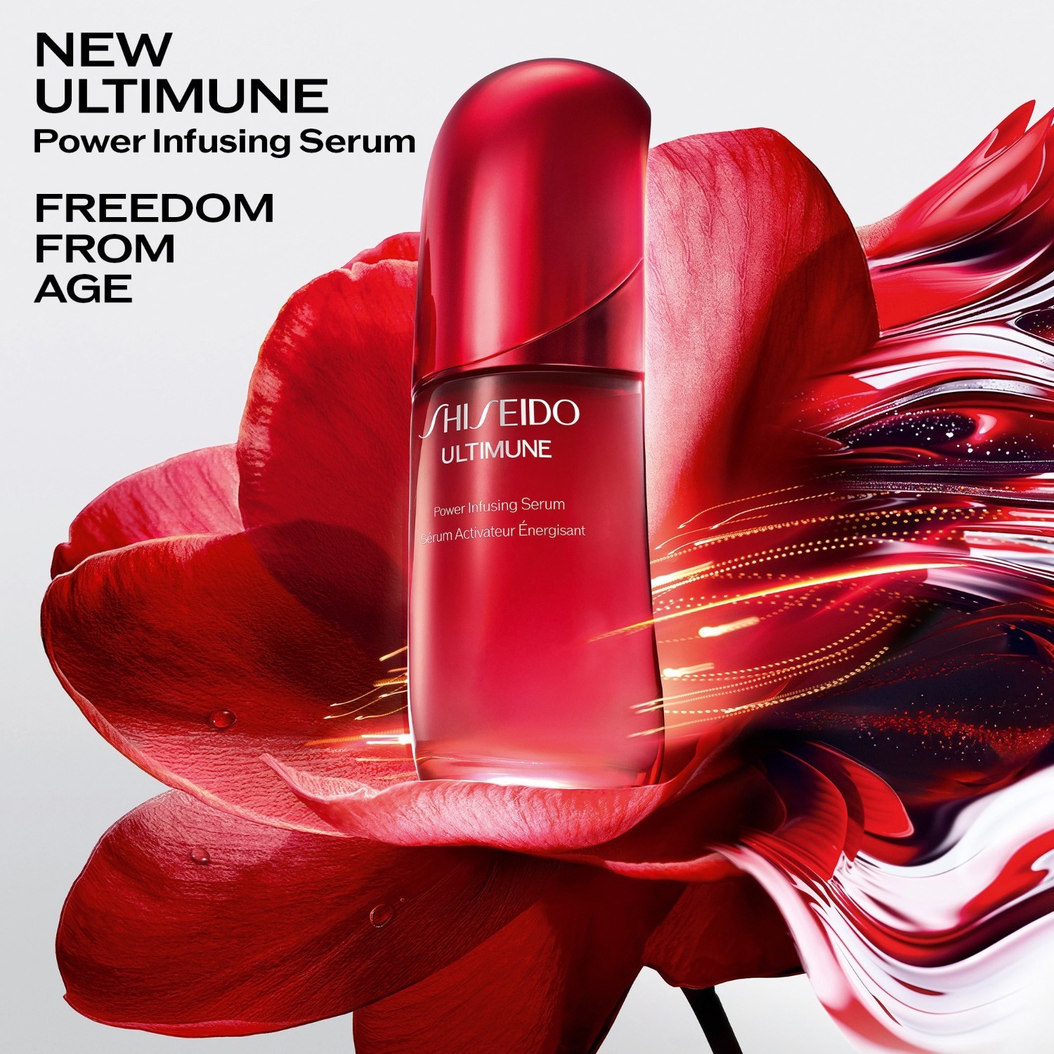 Shiseido pretnovecošanās serums Ultimune Power Infusing Serum - 30 ml