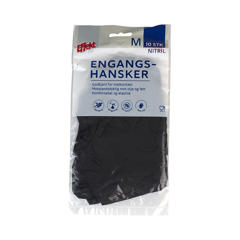 Effekt Engångshandskar 10-pack storlek M
