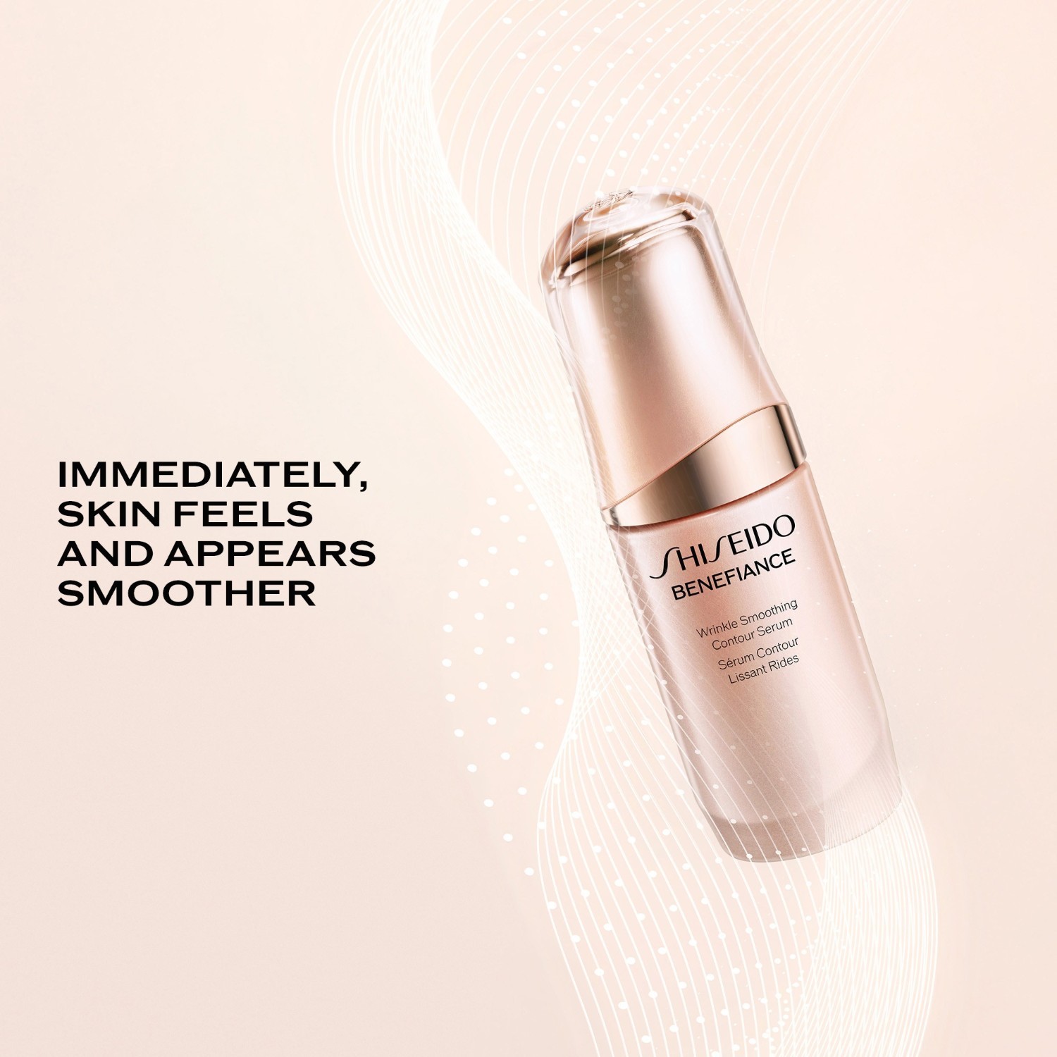 „Shiseido Benefiance“ raukšles lyginantis serumas nuo senėjimo, 30 ml