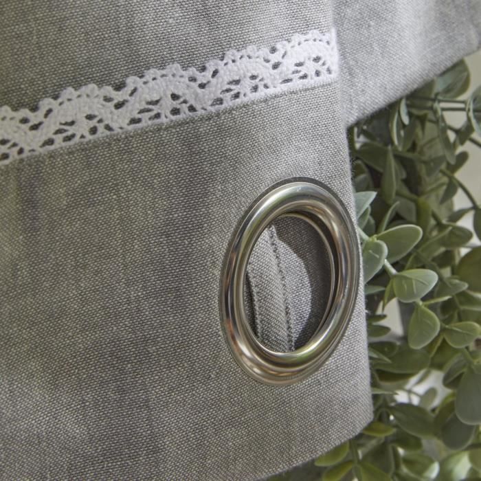 Cortina - HOY - ENCANTO - Chambray Capucine - 140 x 240 cm