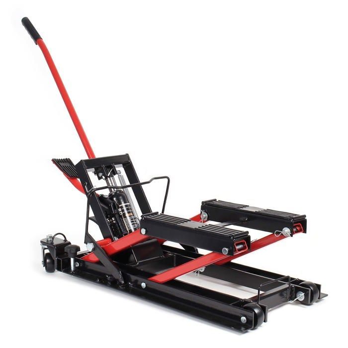 Plataforma elevadora para motocicletas de 680 kg, soporte de montaje para ATV y quads.