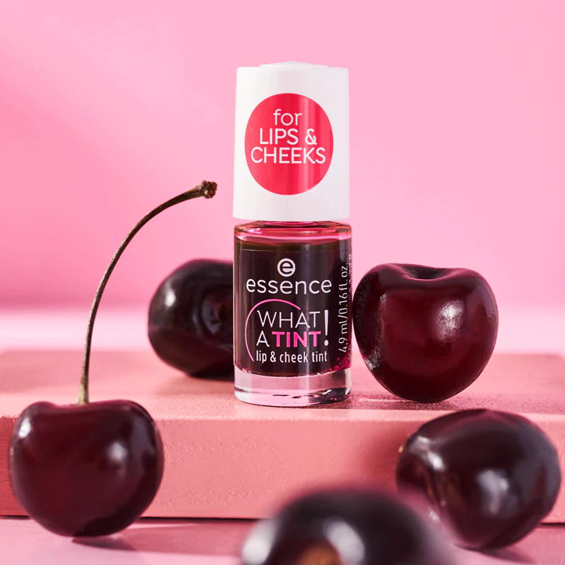 essence WHAT A TINT! vloeibare blush en lipgloss