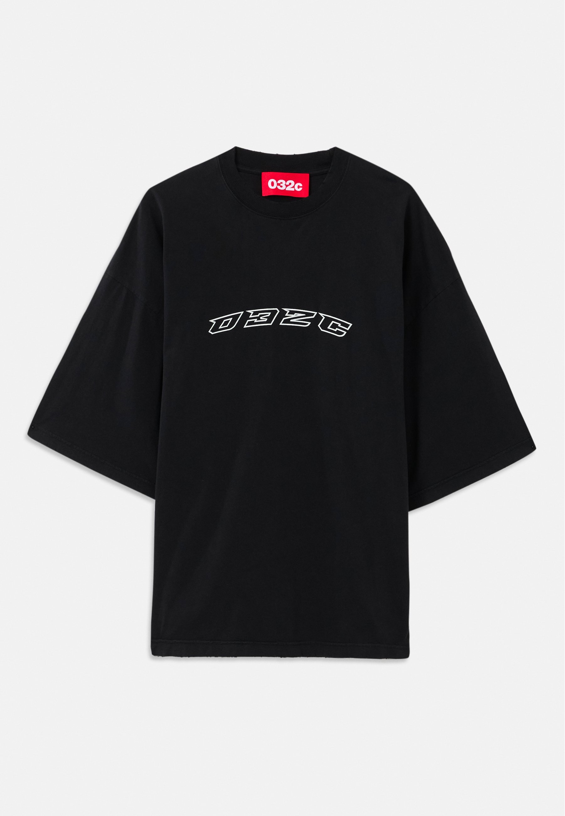 032c HÄNSEL UND GRETEL ÜBERGRÖSSE - Bedrucktes T-Shirt - gewaschenes Schwarz
