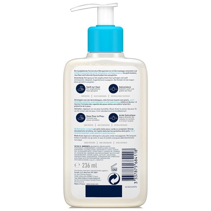 CeraVe Anti-Rauheits-Reinigungsgel 236 ml