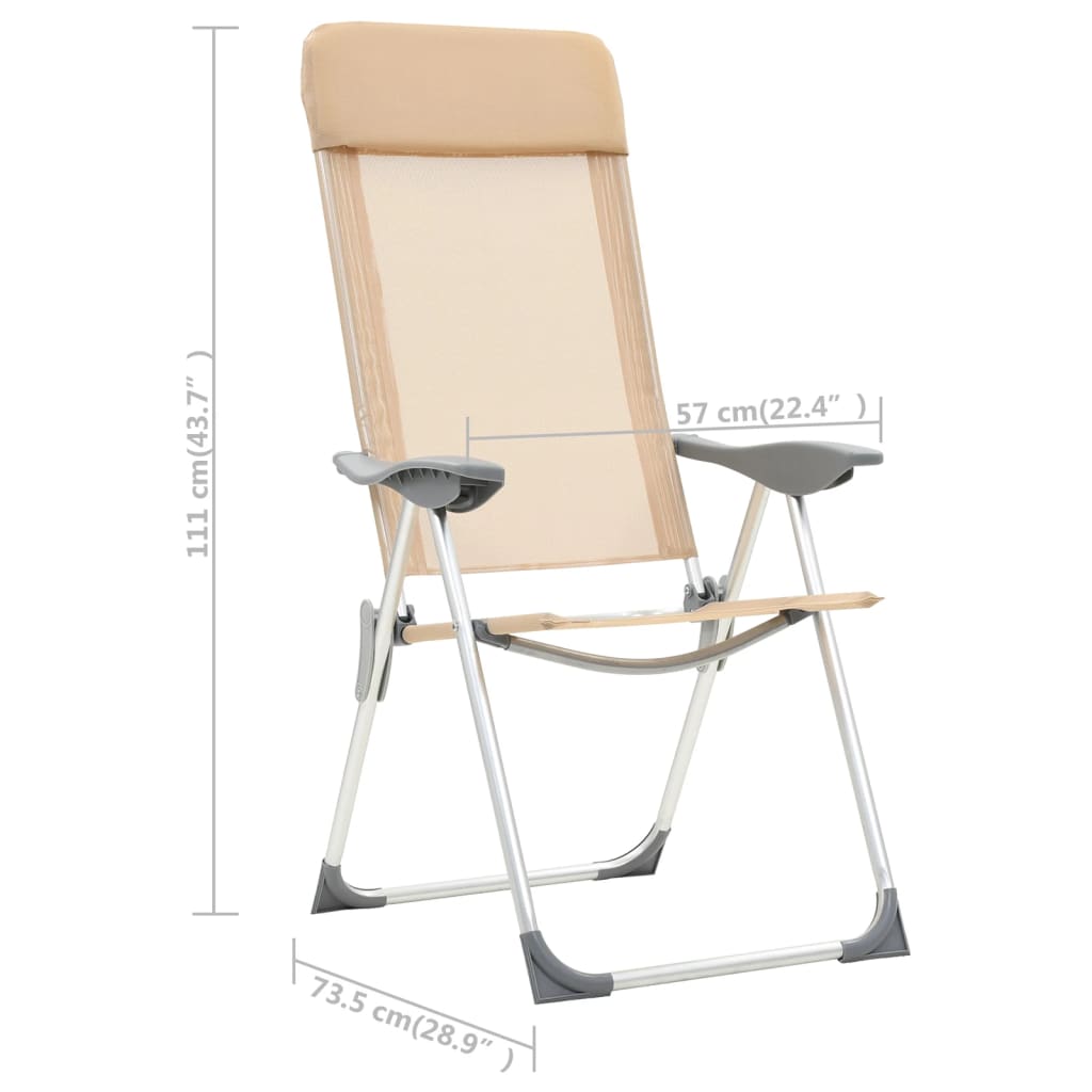 Vidaxl Havestol Creme 2 Stk.