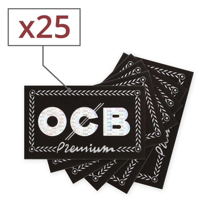 25 libritos de papel de liar OCB Premium