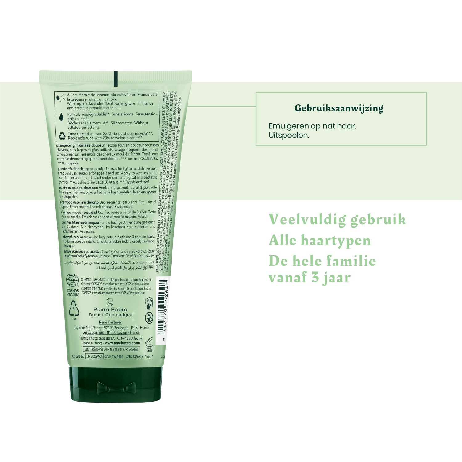 René Furterer Naturia maigais micelārais šampūns - 50 ml