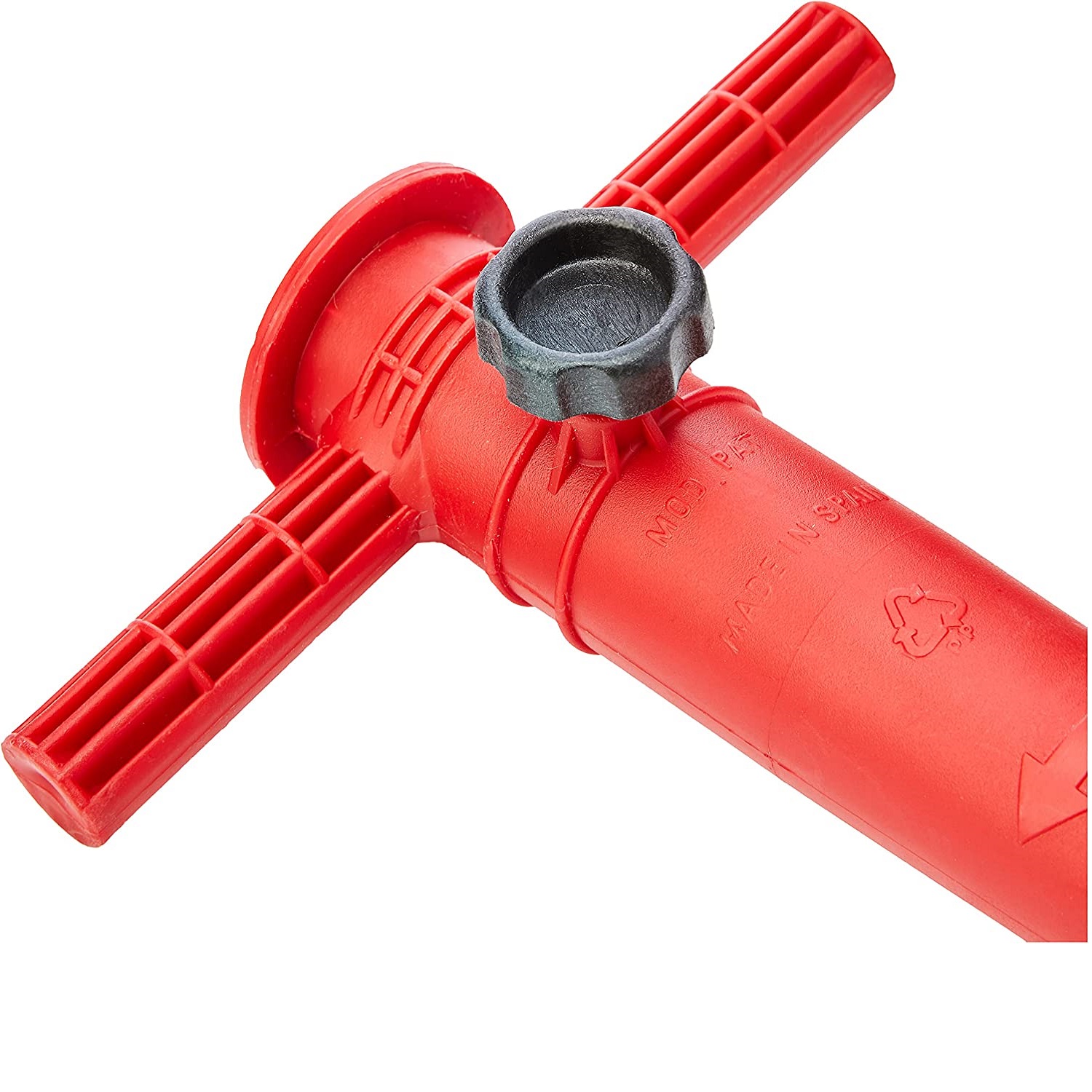 Support de parasol en brochette de plastique