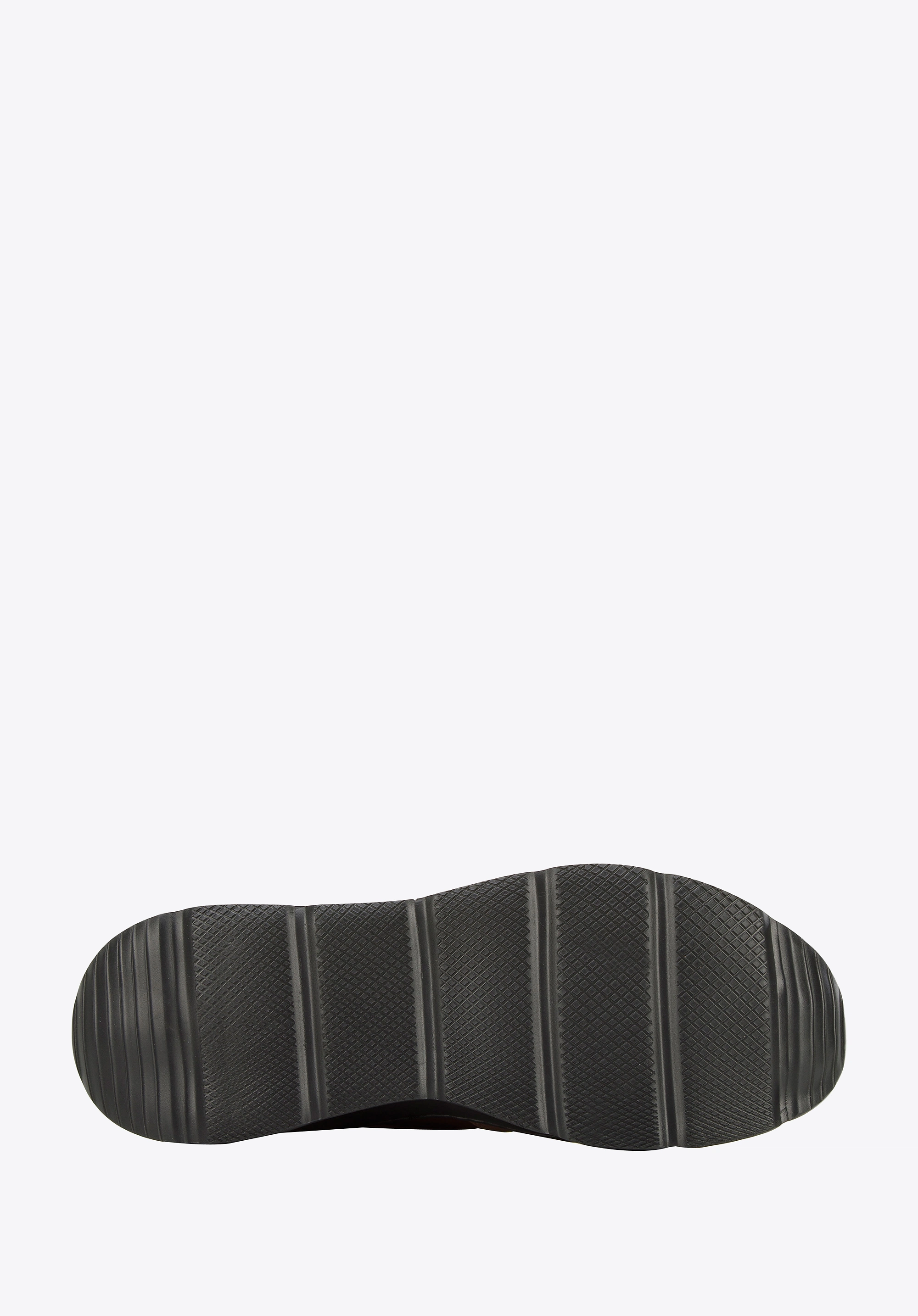 Męskie sneakersy na lekkiej podeszwie brązowe