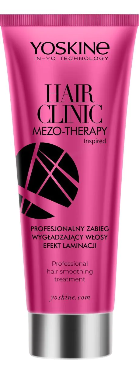 Yoskine Hair Clinic Mezo-Therapy - Profesjonalny Zabieg wygładzająco-odbudowujący 200 ml