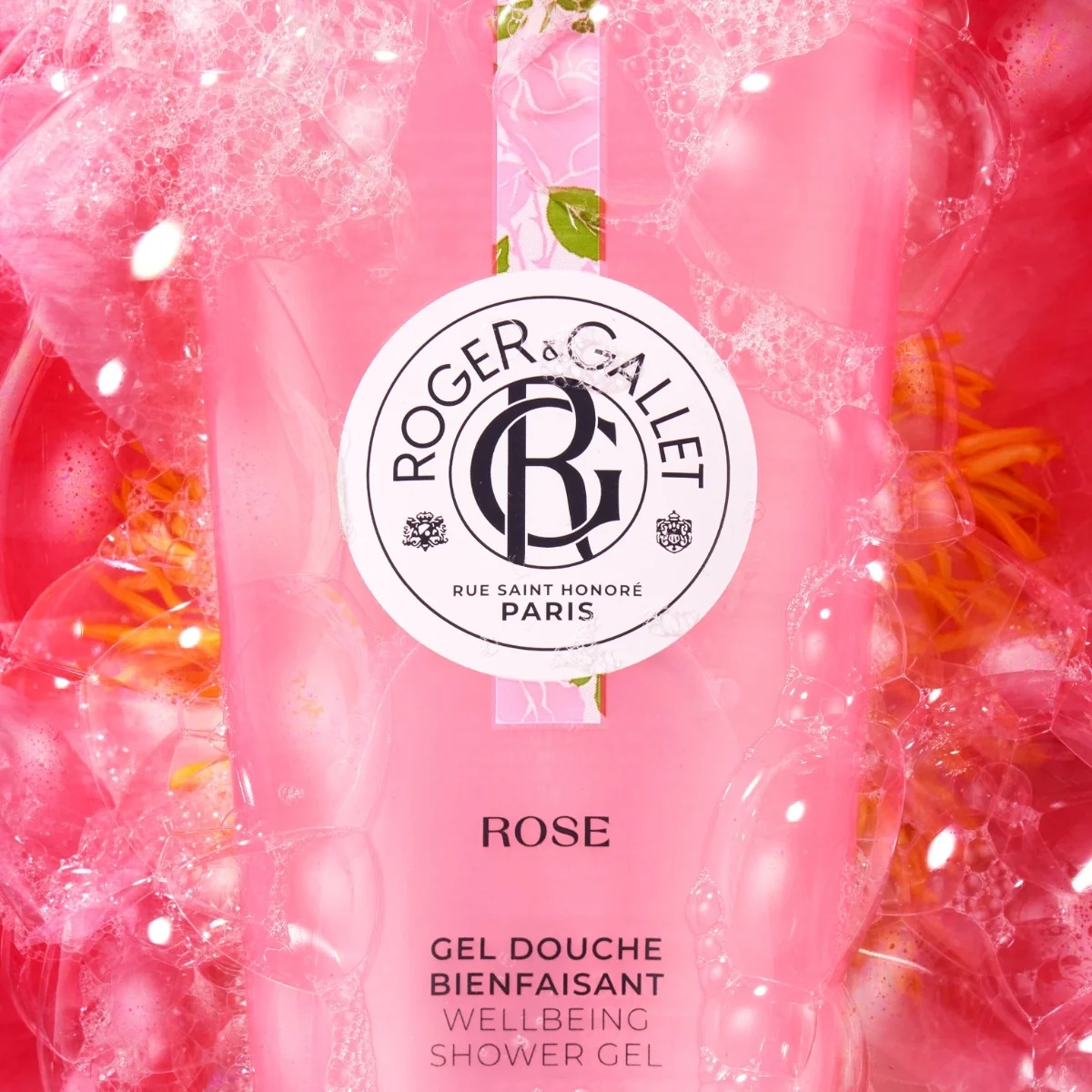 ROGER & GALLET R&G Gel Douche Rose 200 ml Gel Douche Parfumé