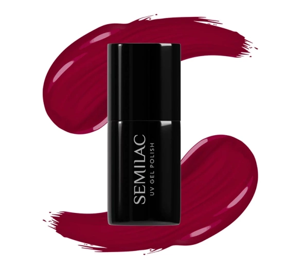 Semilac Hottie lakier hybrydowy 071 Deep Red 7 ml