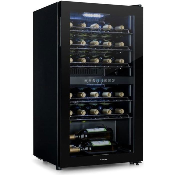Cantinetta vini - Klarstein Shiraz 29 Duo - 2 zone 80 L - 29 bottiglie 5-22°C - Touchscreen - Nero