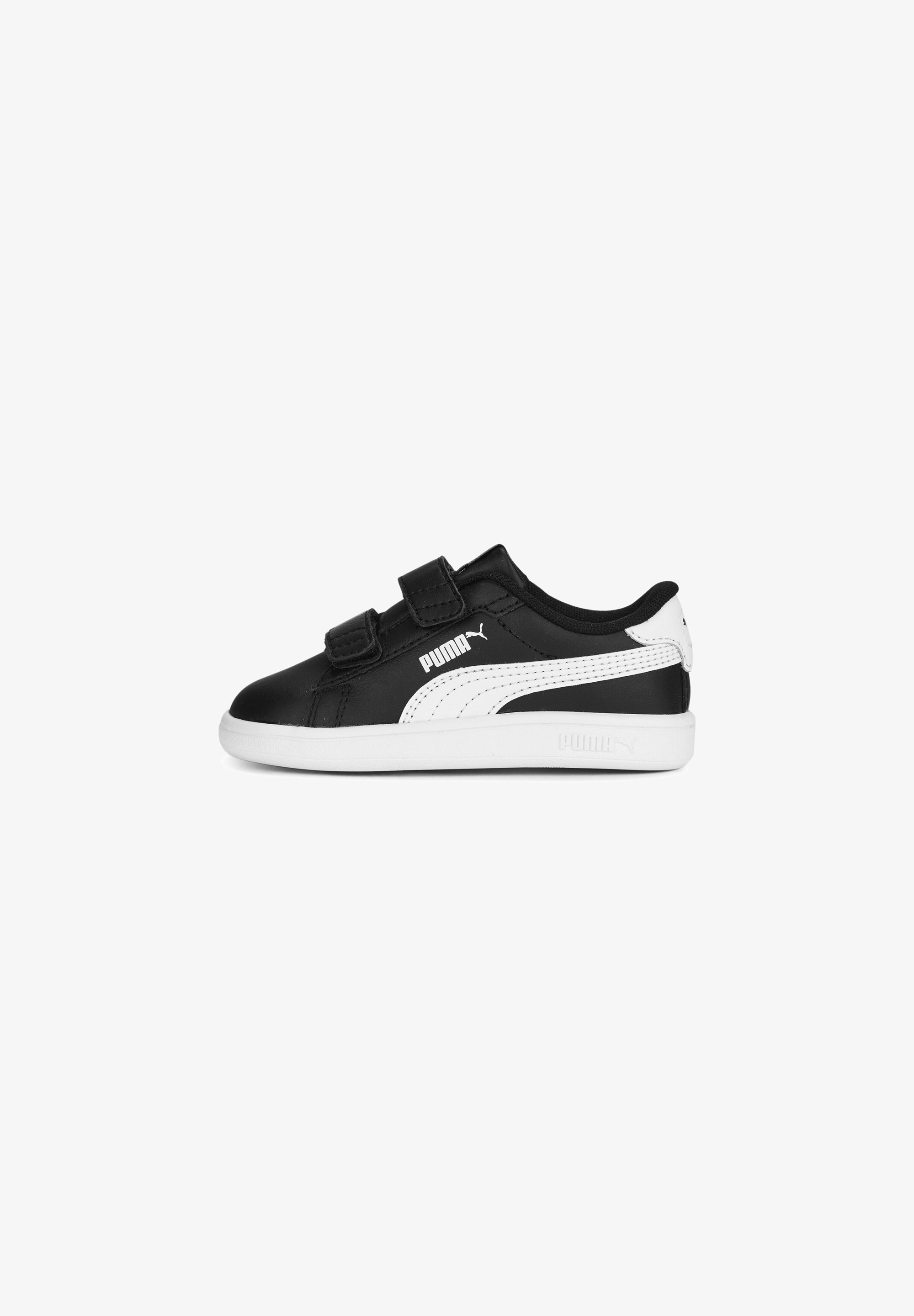 Puma SMASH 3.0 LV INF - Babyschoenen - zwart wit