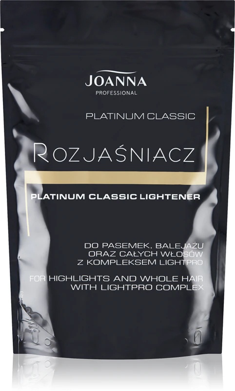 Joanna Professional Platinum Classic izgaismojošais pūderis blondiem un krāsotiem matiem