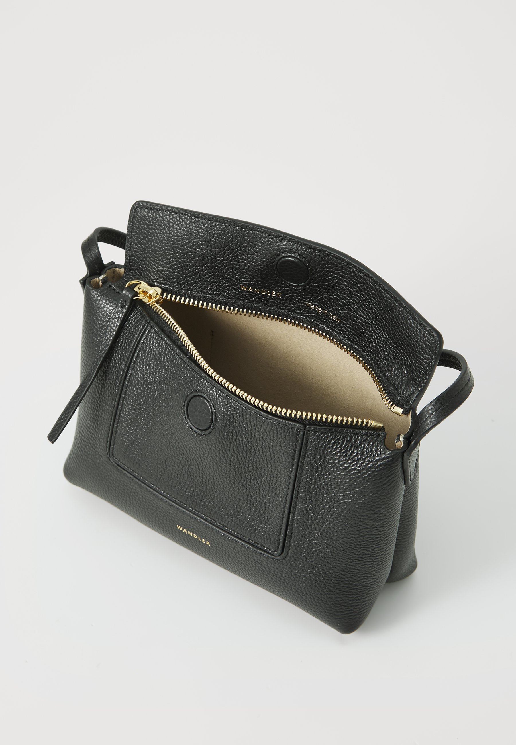 Wandler PENELOPE SLOUCH MINI - Umhängetasche - schwarze Kruste