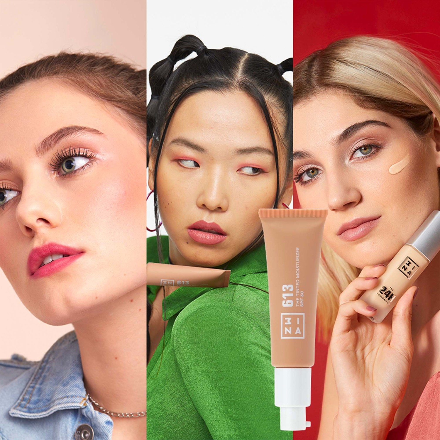 3INA The Tinted Moisturizer SPF30