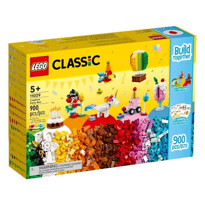 LEGO Classic 11029 Caixa de Festa Criativa - Presentes, Brinquedos e Colecionáveis (5+ anos)