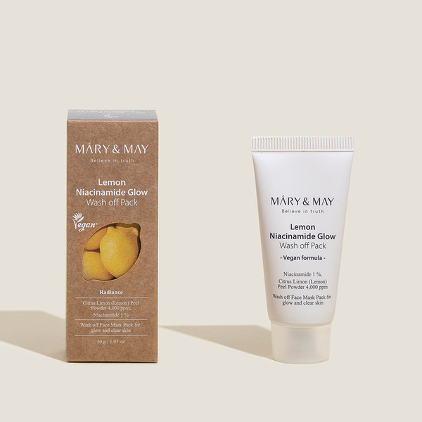 Mary & May Lemon Niacinamid Glow Wash Pack 30g