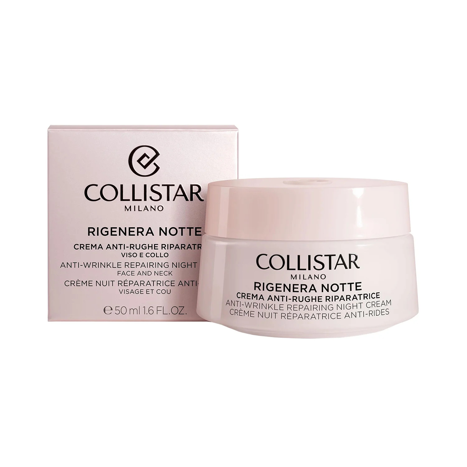 Rigenera Rigenera Notte Crema Anti-Rughe Riparatrice Viso E Collo - Tratt.viso notte antirughe, Tratt.collo e décolleté antirughe, Trattamento Riparatore