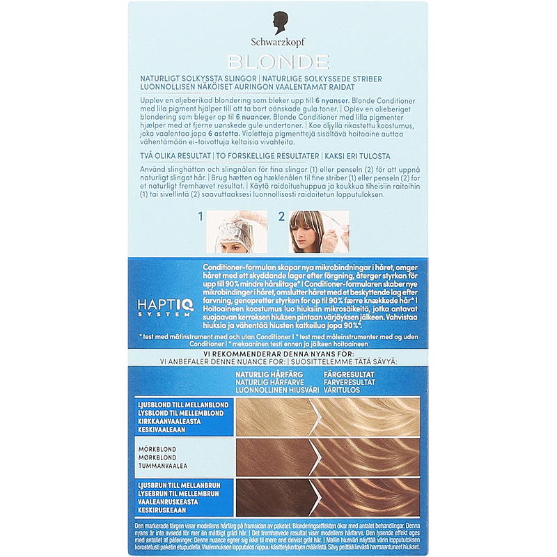 Schwarzkopf Hårfärg Blond M1Super Highlights Schwarzkopf