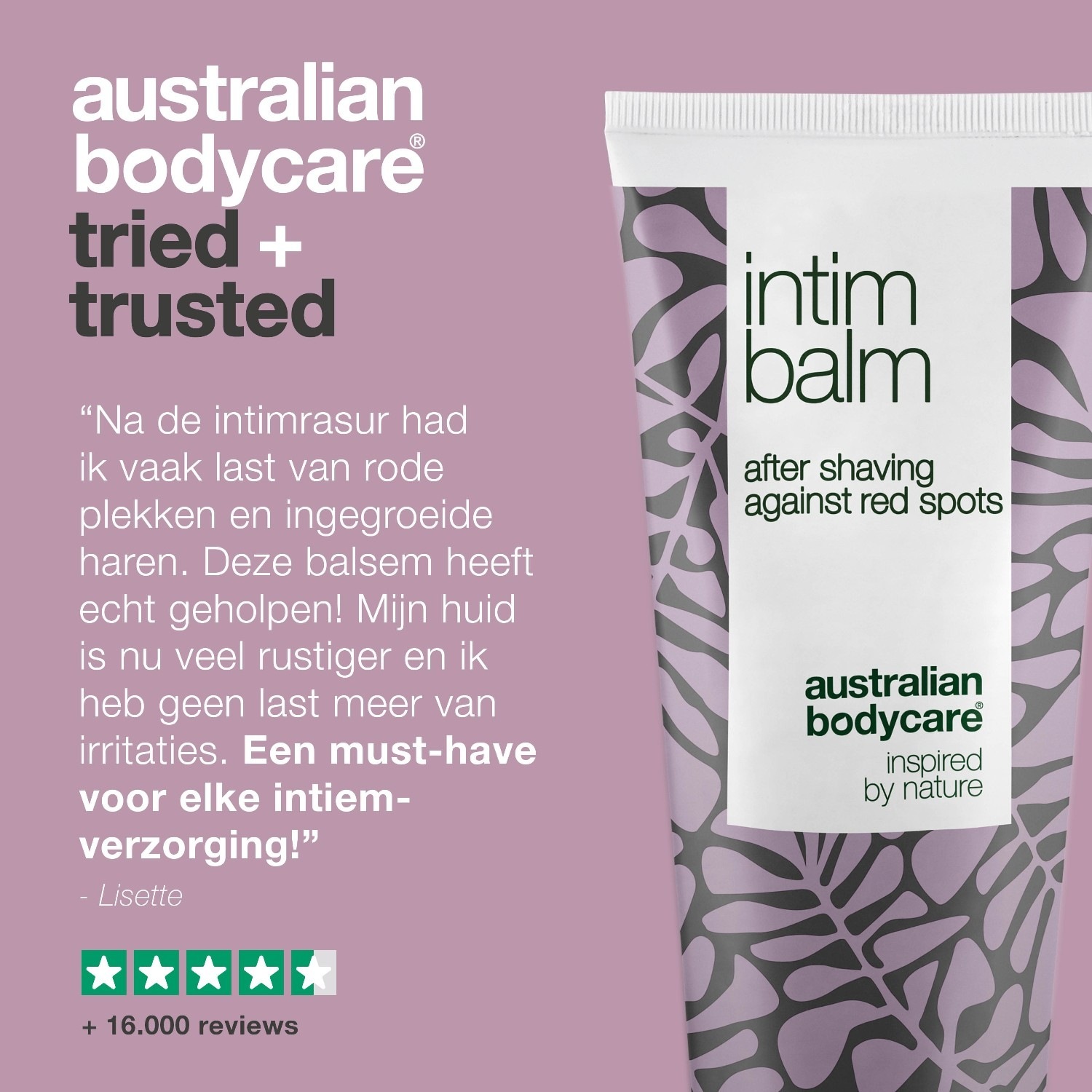 Intímny balzam Australian Bodycare Intimate Care s citrónovo-myrtovou príchuťou - 100 ml