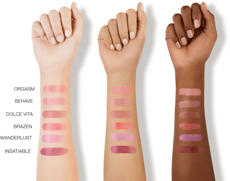 NARS Afterglow LIQUID BLUSH šķidrais vaigu sārtums, kas piešķir ādai starojošu izskatu.