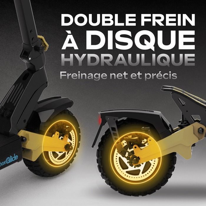 Urbanglide 1000GT 2x2 elektrische scooter - 23,4 Ah/52V