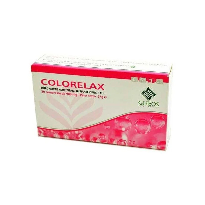 Suplemento alimentar GHEOS Colorelax, 30 comprimidos