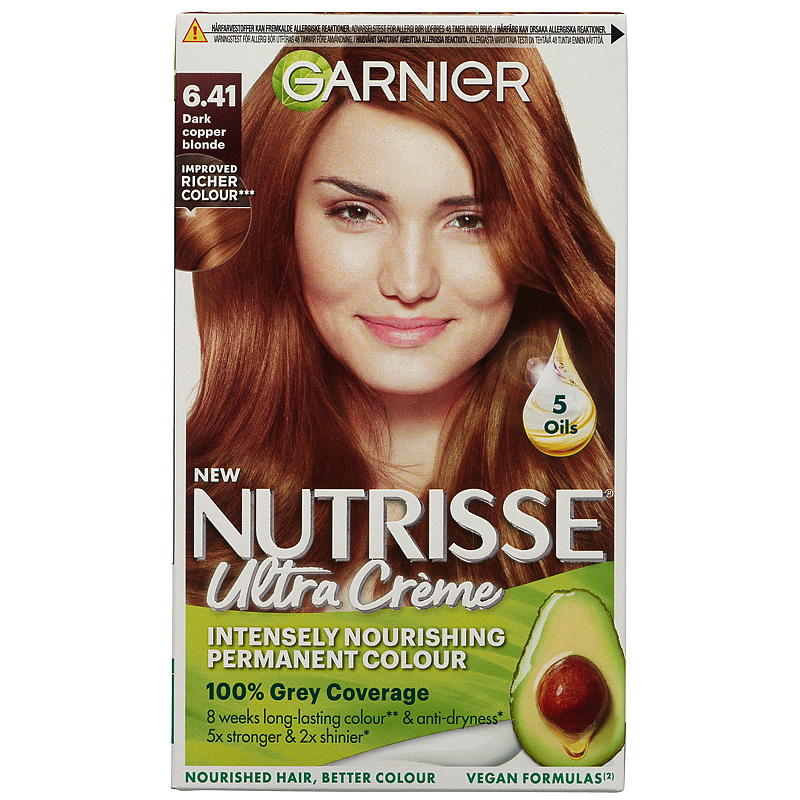 Garnier Nutrisse Crème 6.41 Blond Cuivré Foncé