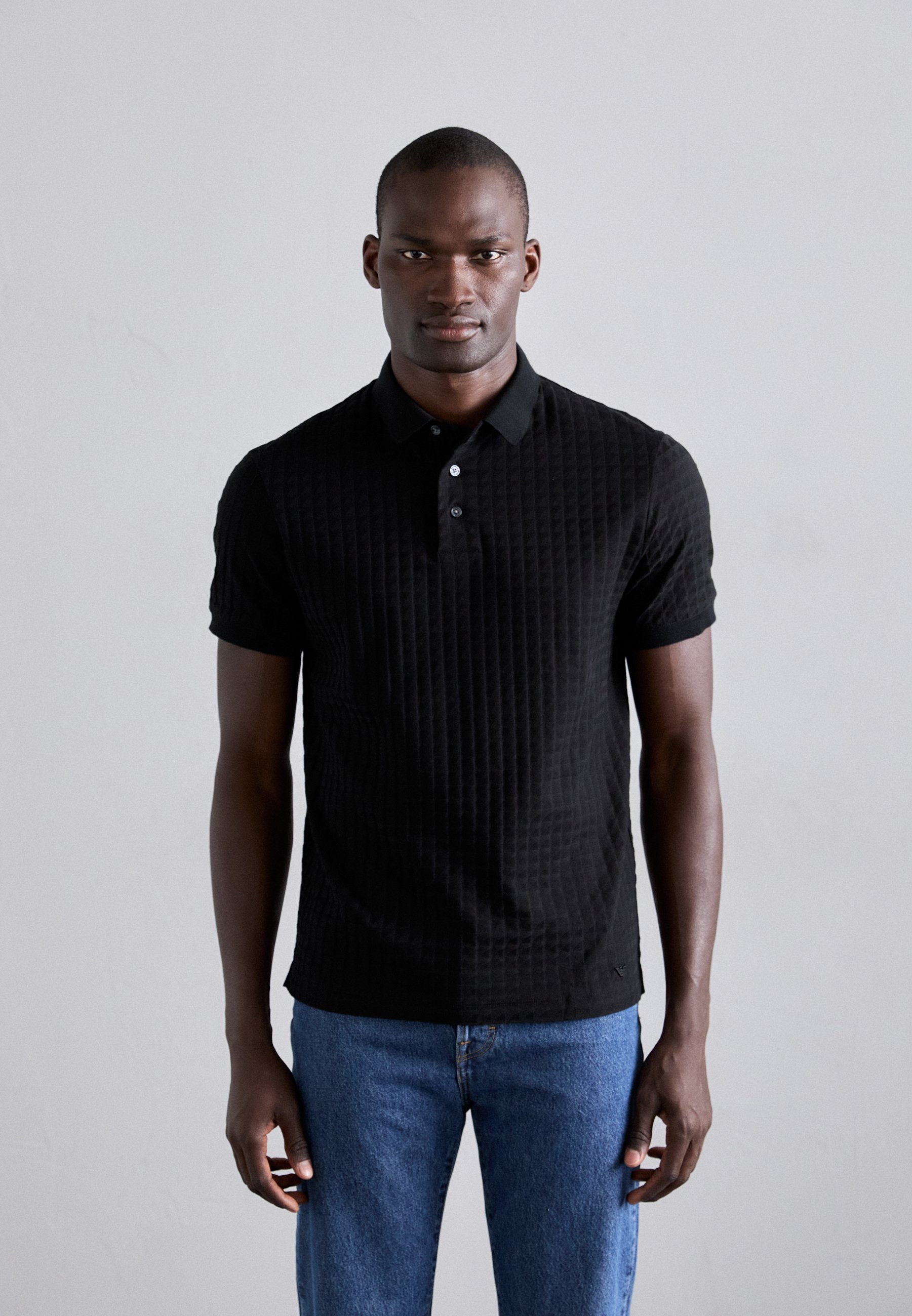 Emporio Armani Polohemd – elegantes Schwarz