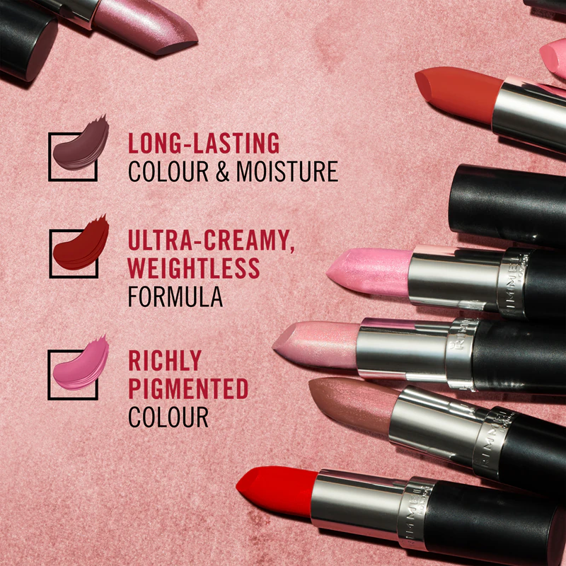 Batom Rimmel Lasting Finish