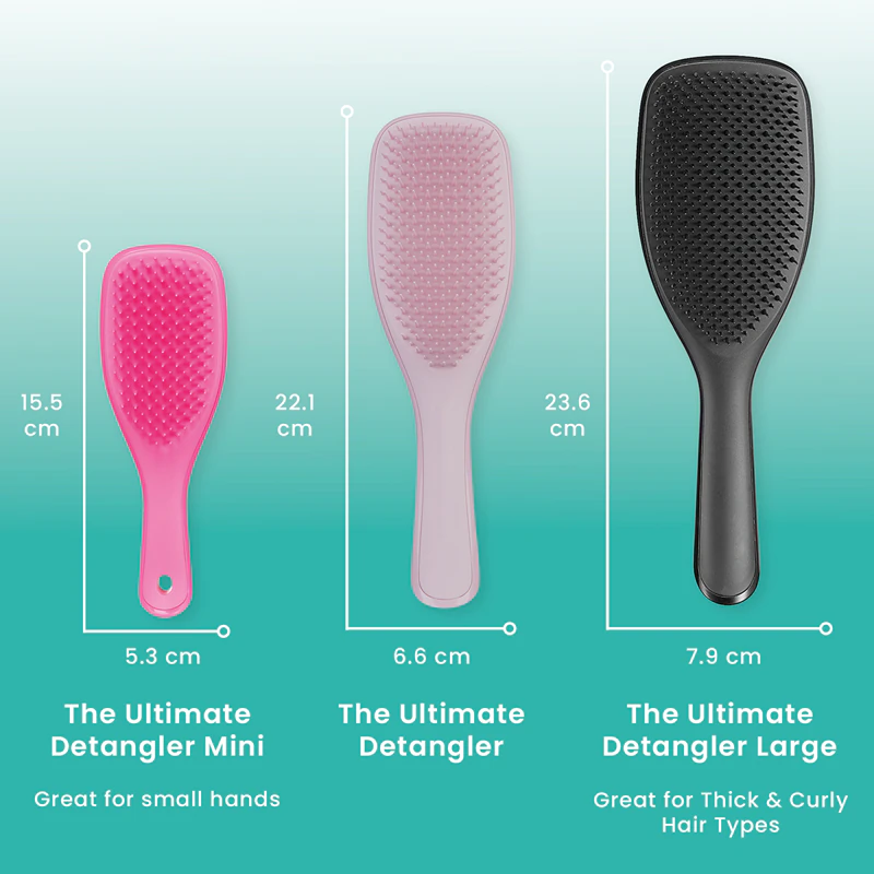 Tangle Teezer: A Escova Mini Plana Desembaraçadora Definitiva para Todos os Tipos de Cabelo
