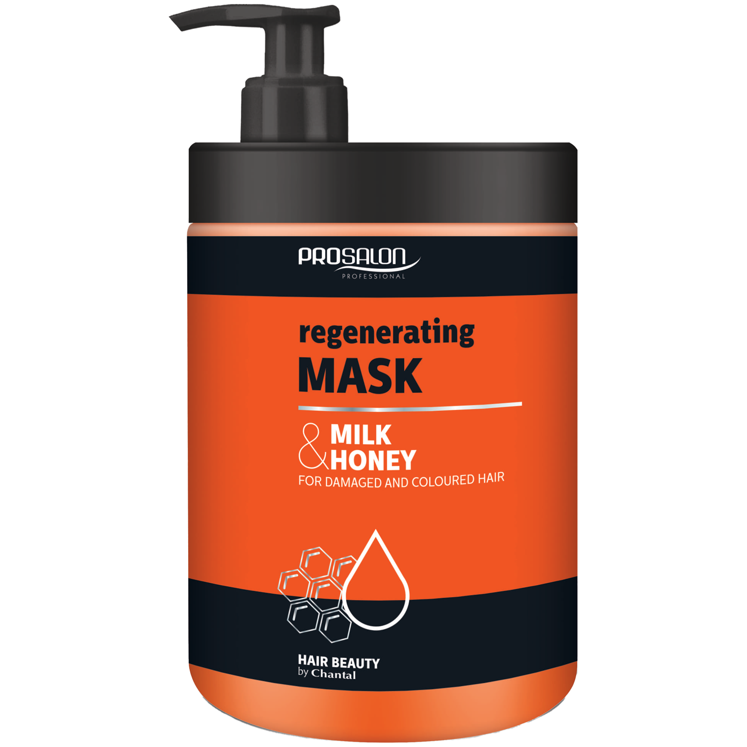 Prosalon regenererande hårinpackning med mjölk och honung 1000 ml Mjölk och honung