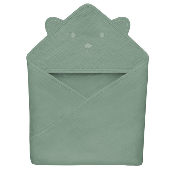 Lionelo Muslin Handduk med Huva