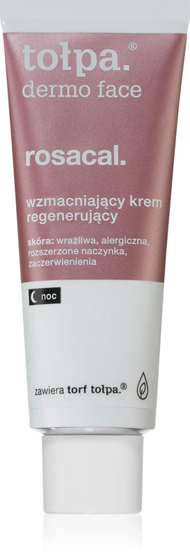 Tołpa Dermo Face Rosacal regenerierende Nachtcreme für empfindliche, zu Verfärbungen neigende Haut