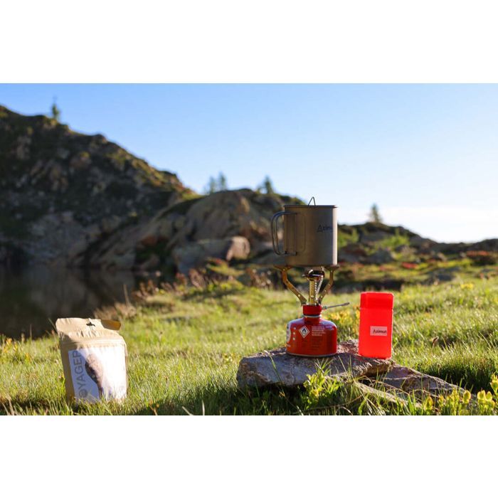 Bollitore in titanio da 600 ml - Bollitore + pentola | Azimut Outdoor Attrezzatura da campeggio e bivacco Azimut outdoor