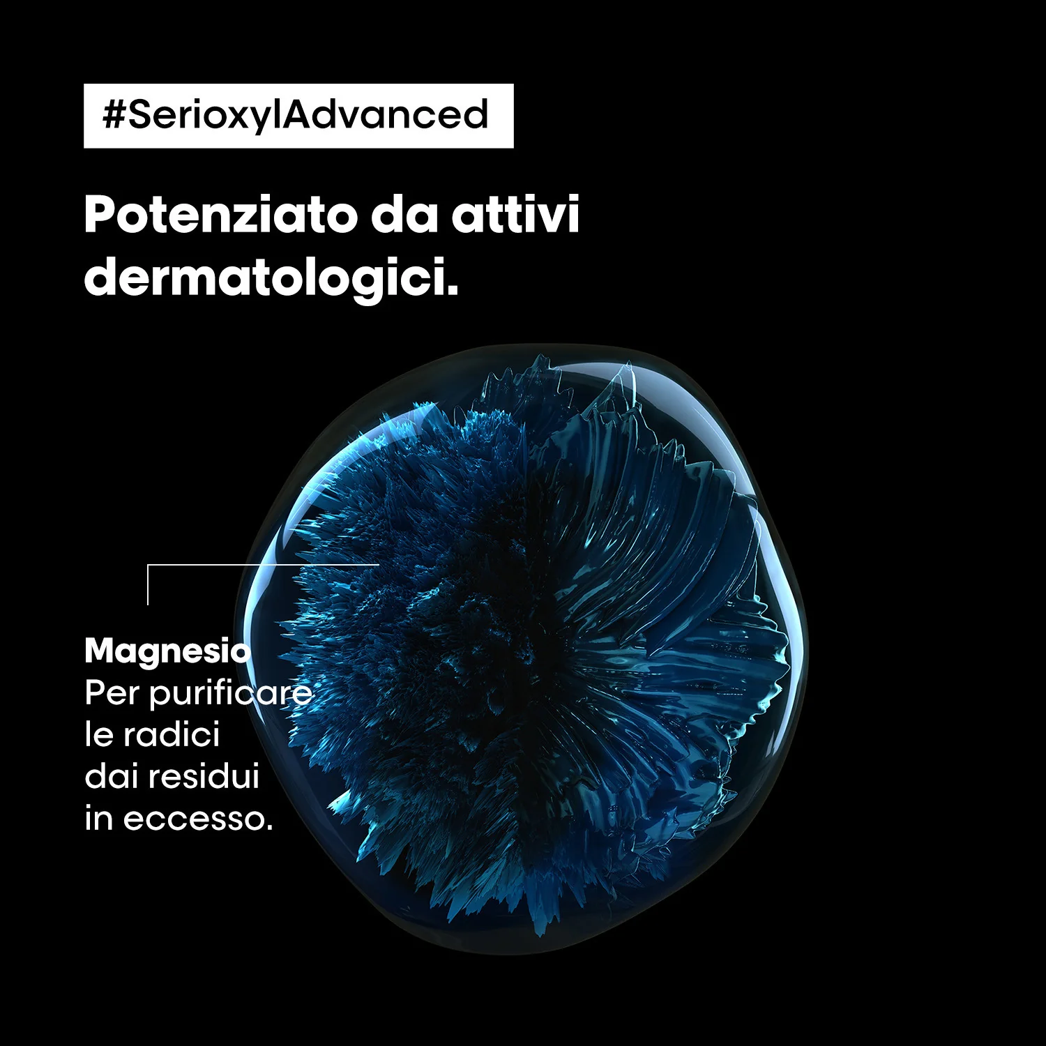 SERIE EXPERT New Serioxyl Advanced Shampoo Purifier & Bodifier - Shampoo Ridensificante, Shampoo Purificante
