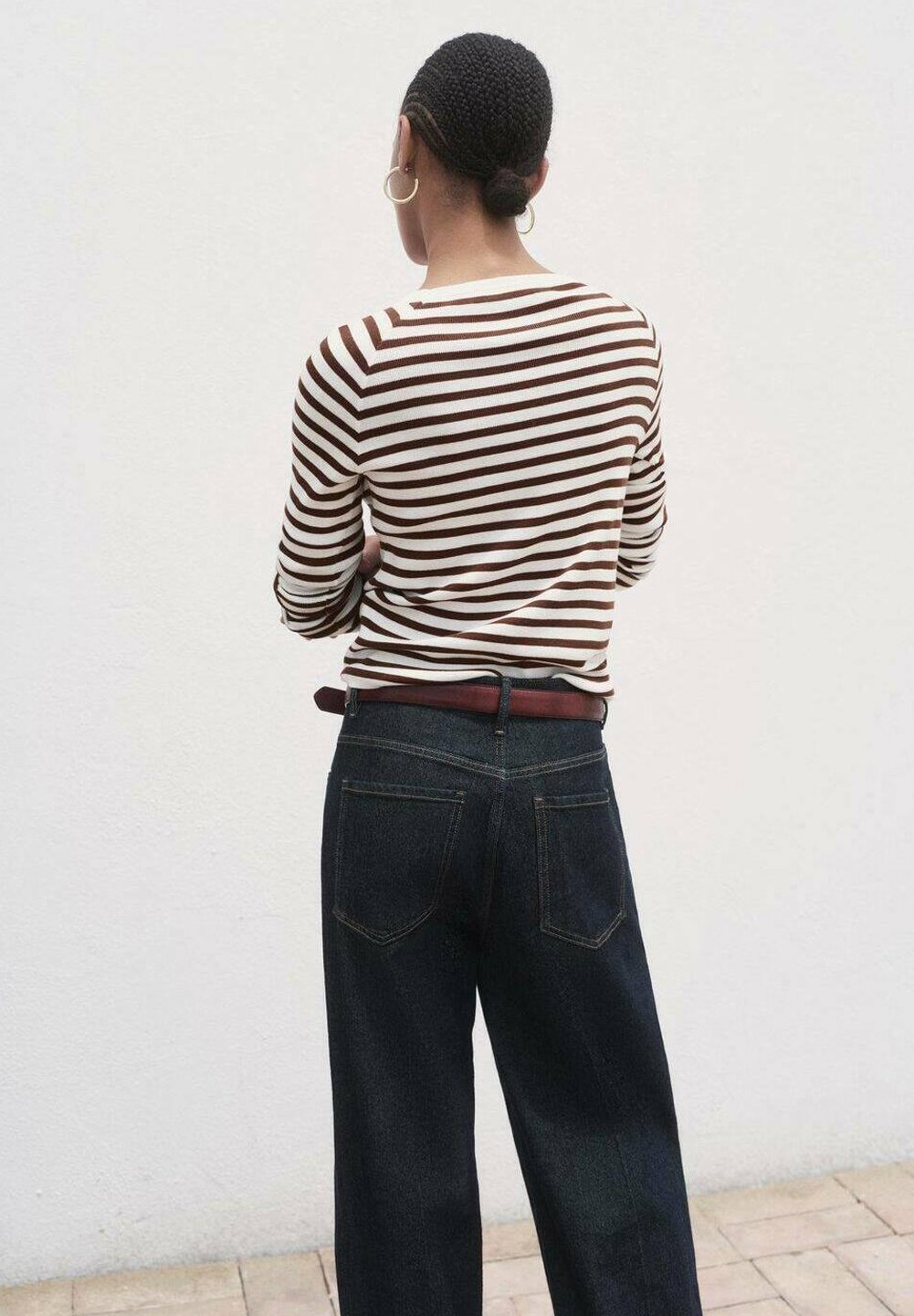 Pull Mango - blanc cassé
