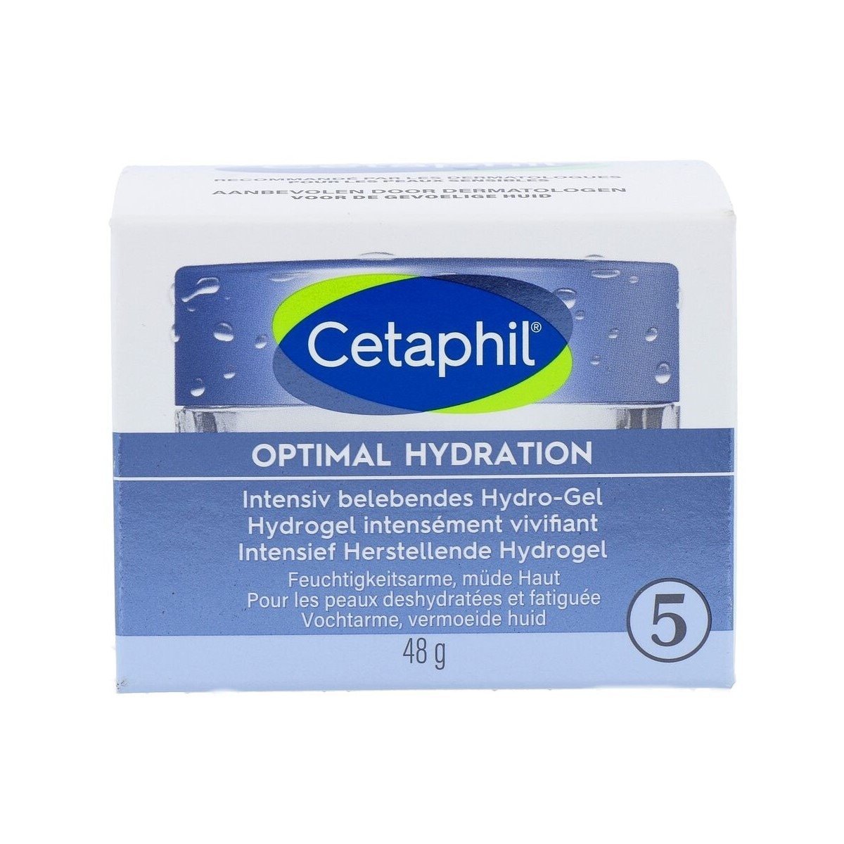Cetaphil veido gelis „Optimal Hydration“ intensyviai regeneruojantis hidrogelis – 48 g