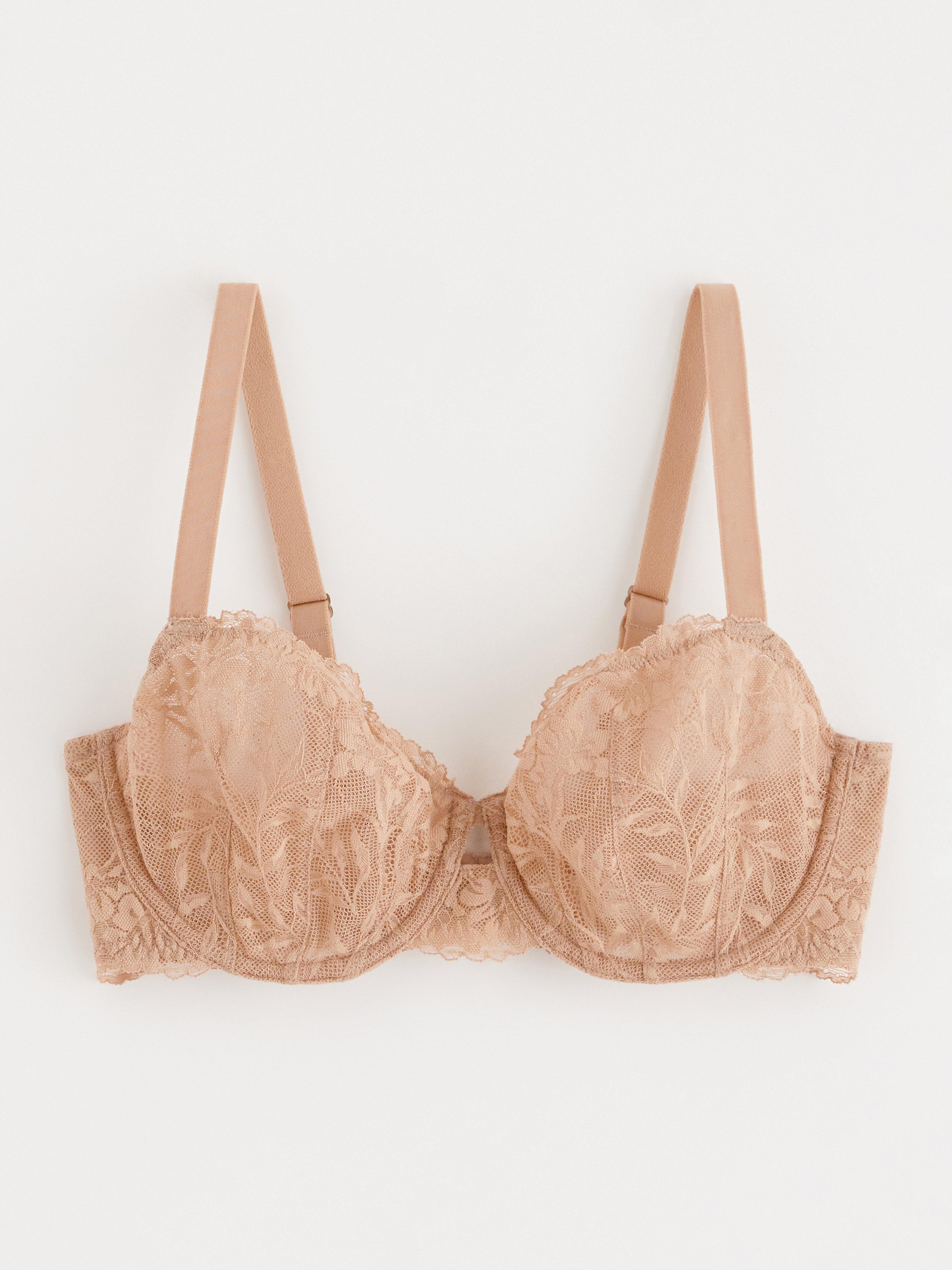 Splitt upolstret BH Beige