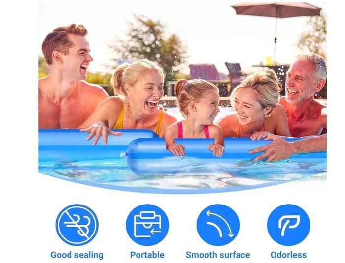 2 Pieces Inflatable Pool Noodles, 105 cm Inflatable Pool Noodles, Swimming Noodles for Pool, Pool Noodles, Yellow, Green