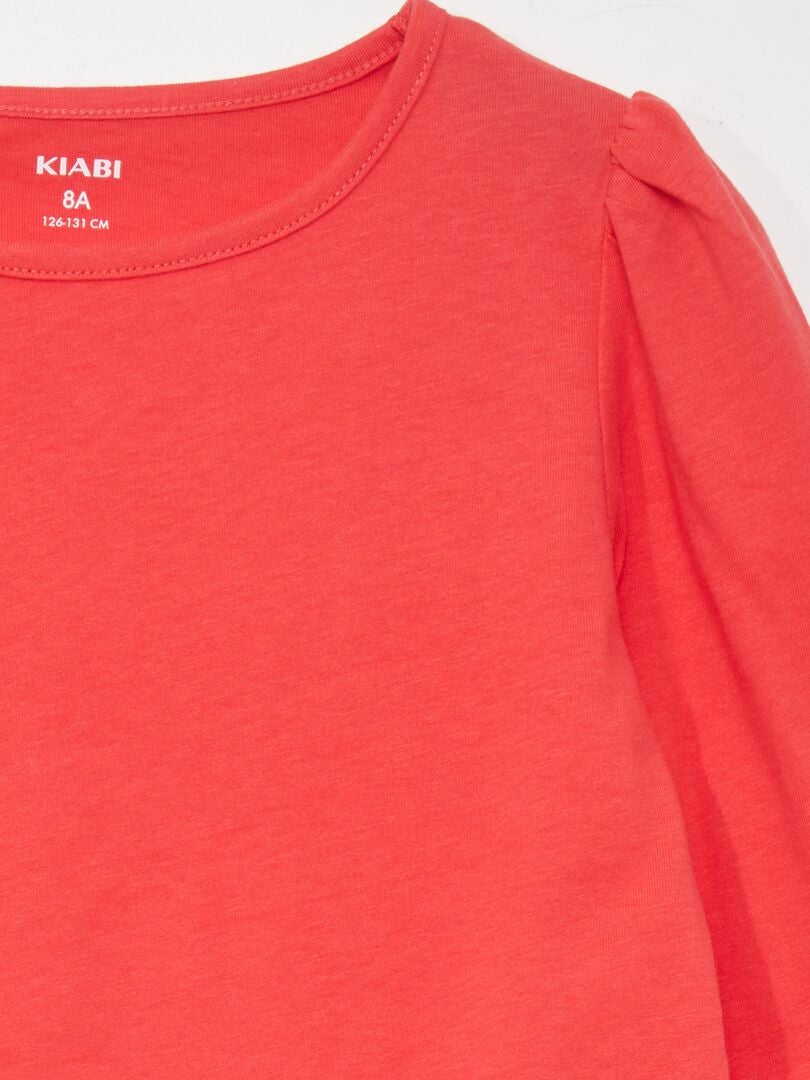 Camiseta de manga larga de punto - ROSA