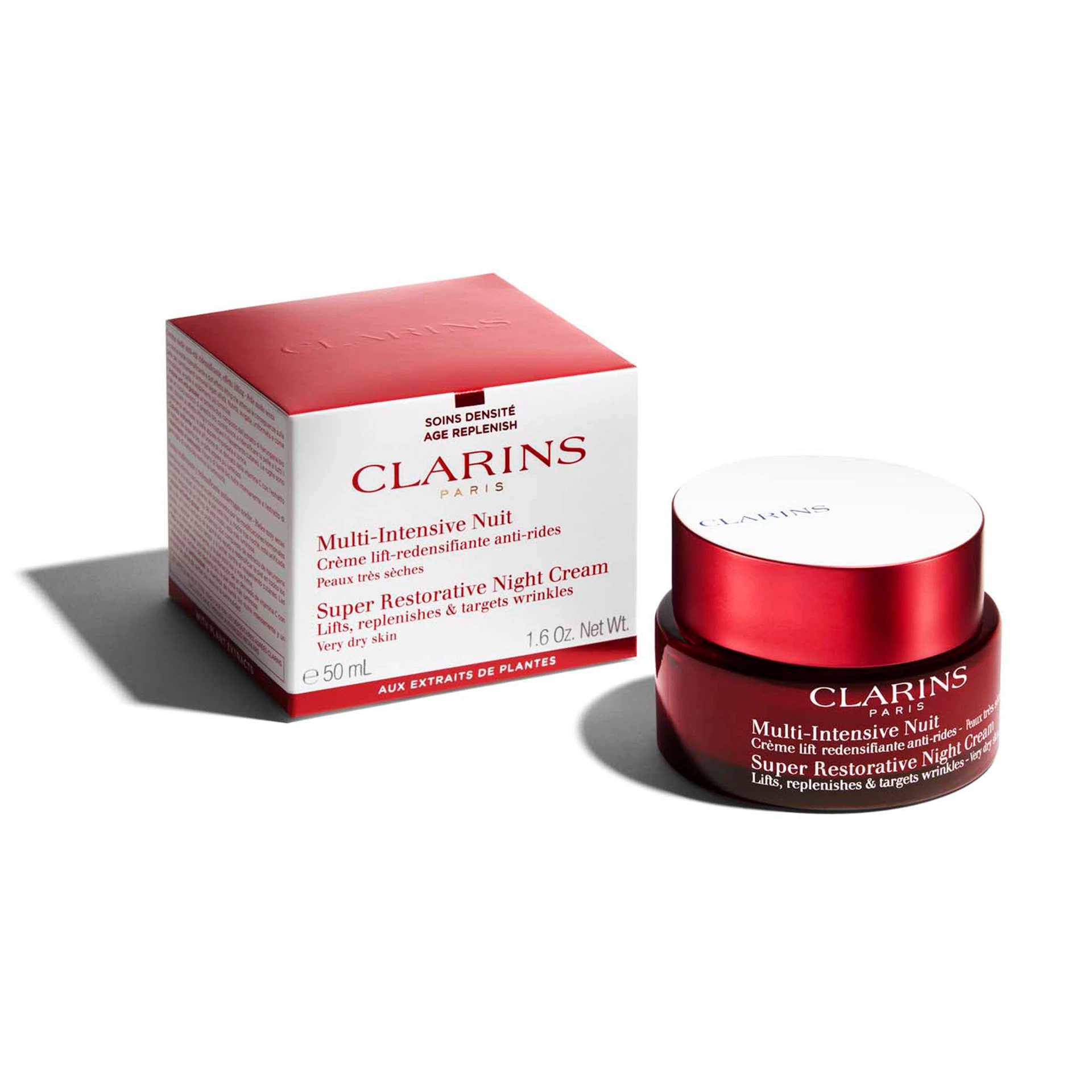 Szuper helyreállító éjszakai krém nagyon száraz bőrre 50 ml - Clarins