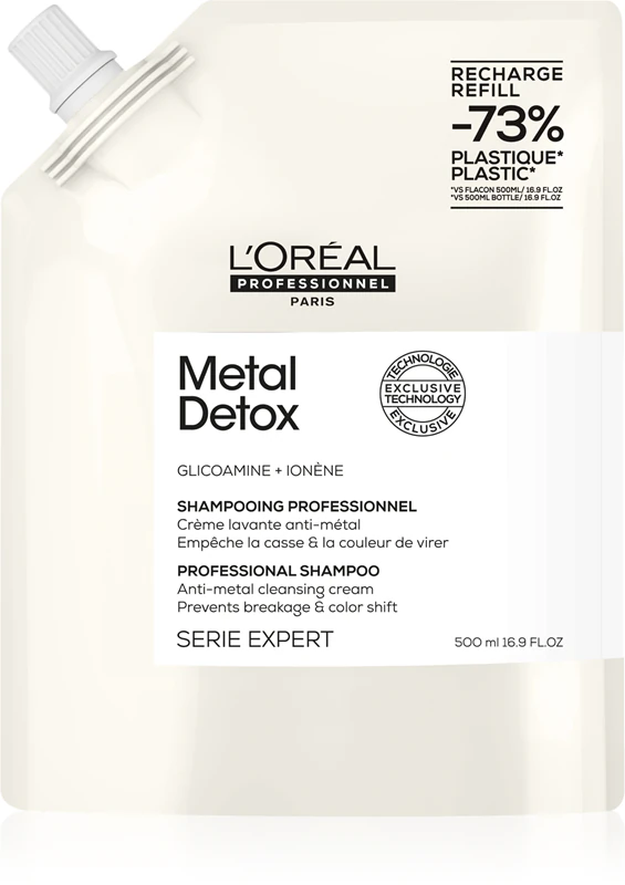 L'Oréal Professionnel Serie Expert Metal Detox Diep Reinigende Shampoo voor Gekleurd en Beschadigd Haar