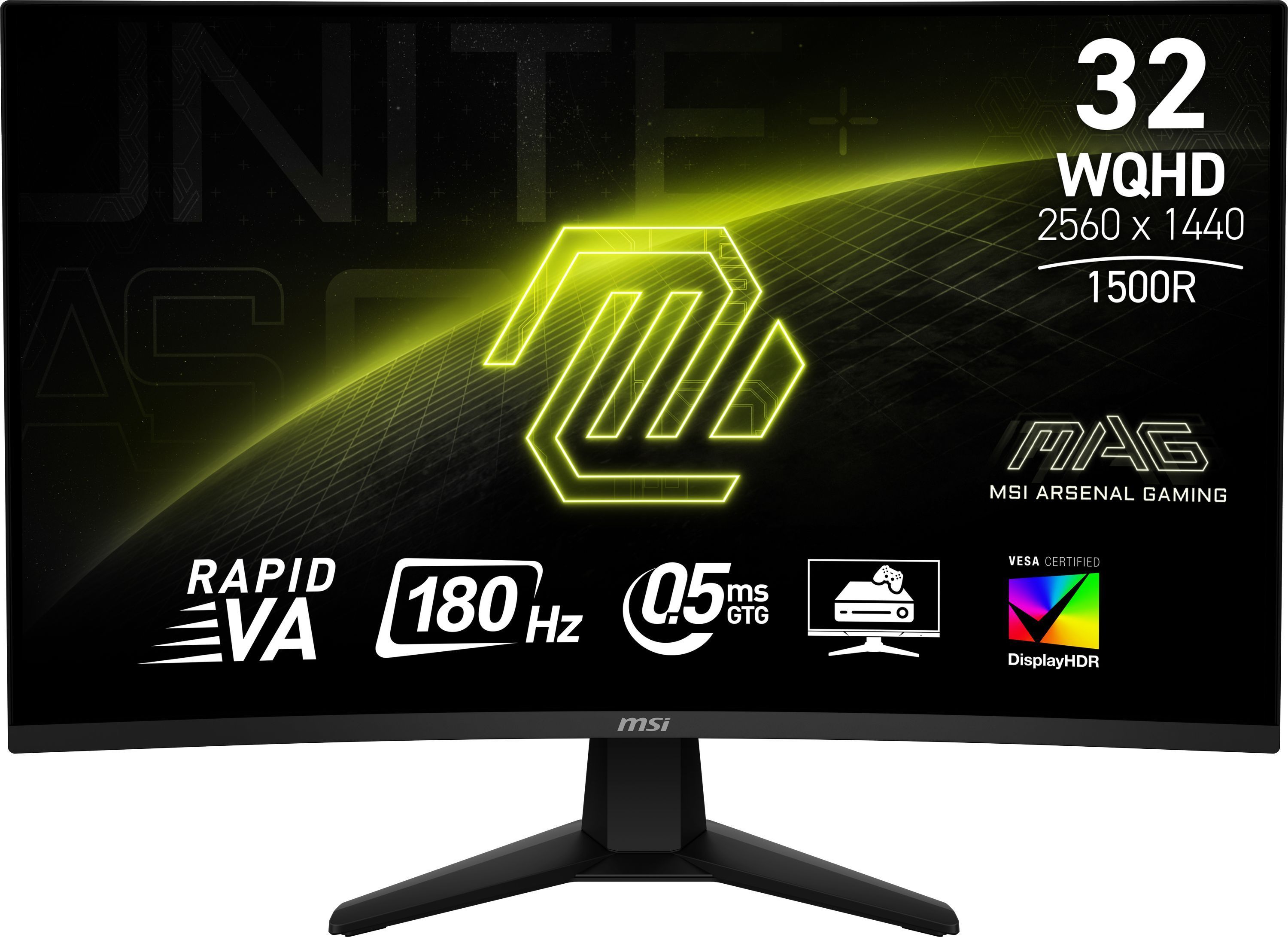 Gebogen gamingmonitor - MSI - 32