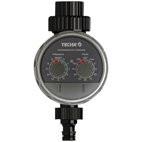 Timer per irrigazione - TECHNO - 1 canale con elettrovalvola a sfera